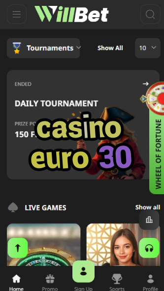 Casino Euro 30 - €30 Welcome Bonus Casino-www.bdqngd.com